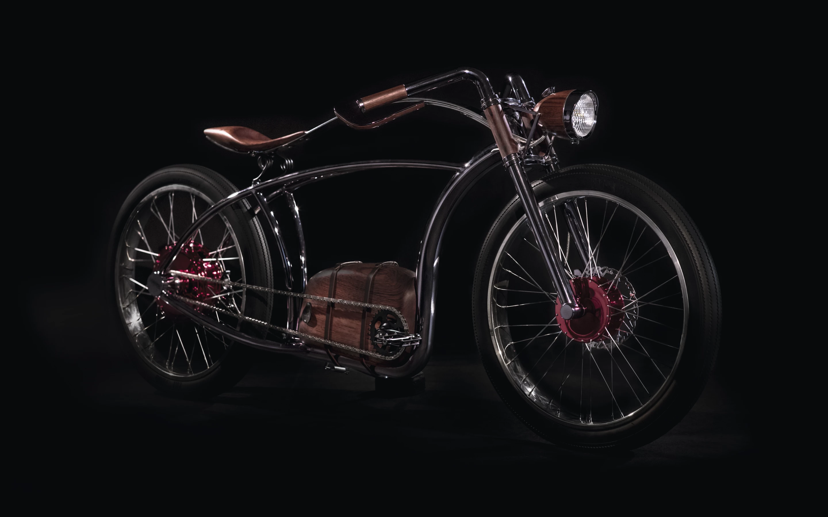 The 5-kw motor is limited to 750-W, street-friendly modes