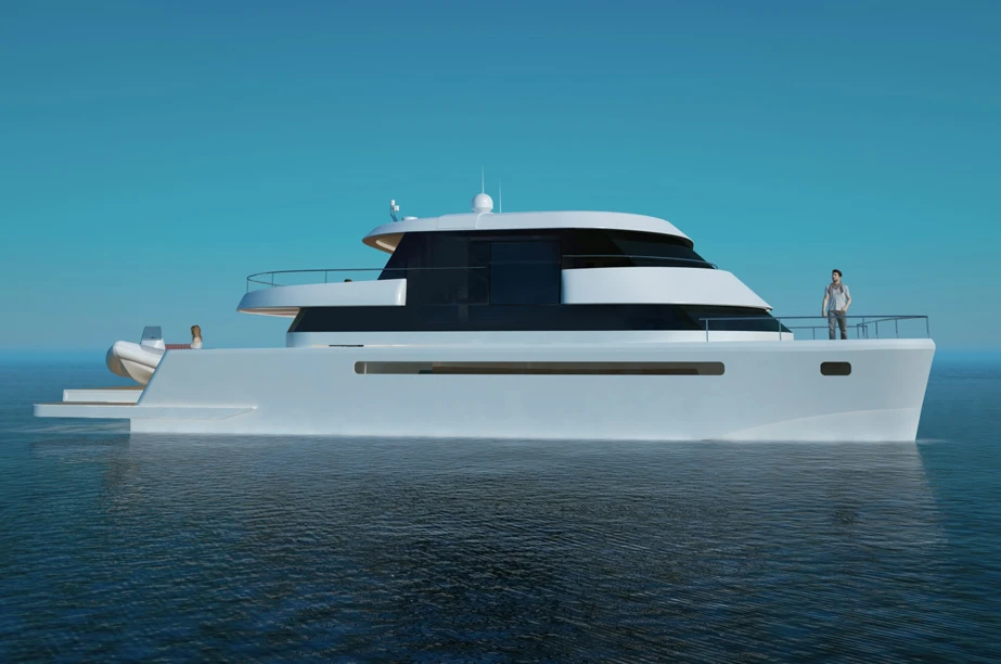 Flash's latest boat is designed to carry up to 12, plus crew