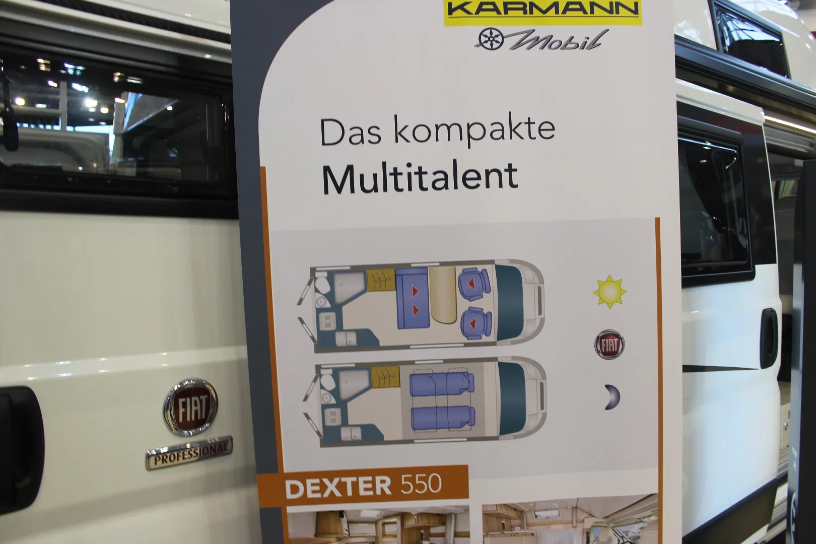 Karmann Dexter 550 floor plan
