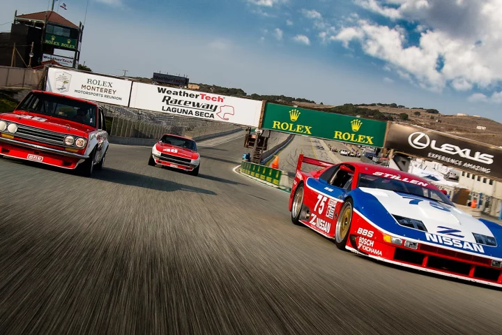 Each year the Rolex Monterey Motorsports Reunion has a featured marque and this year Datsun (Nissan) really rose to the occasion