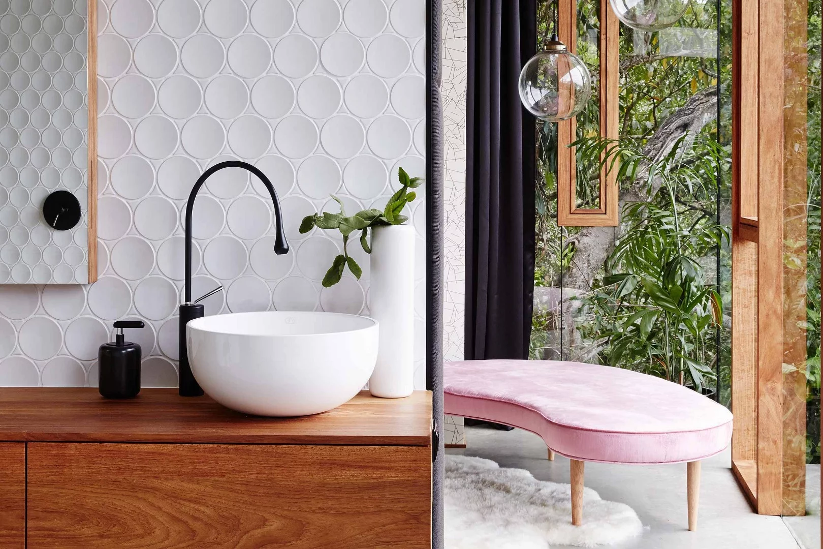 The award-winning interior of the Planchonella House in Australia's north