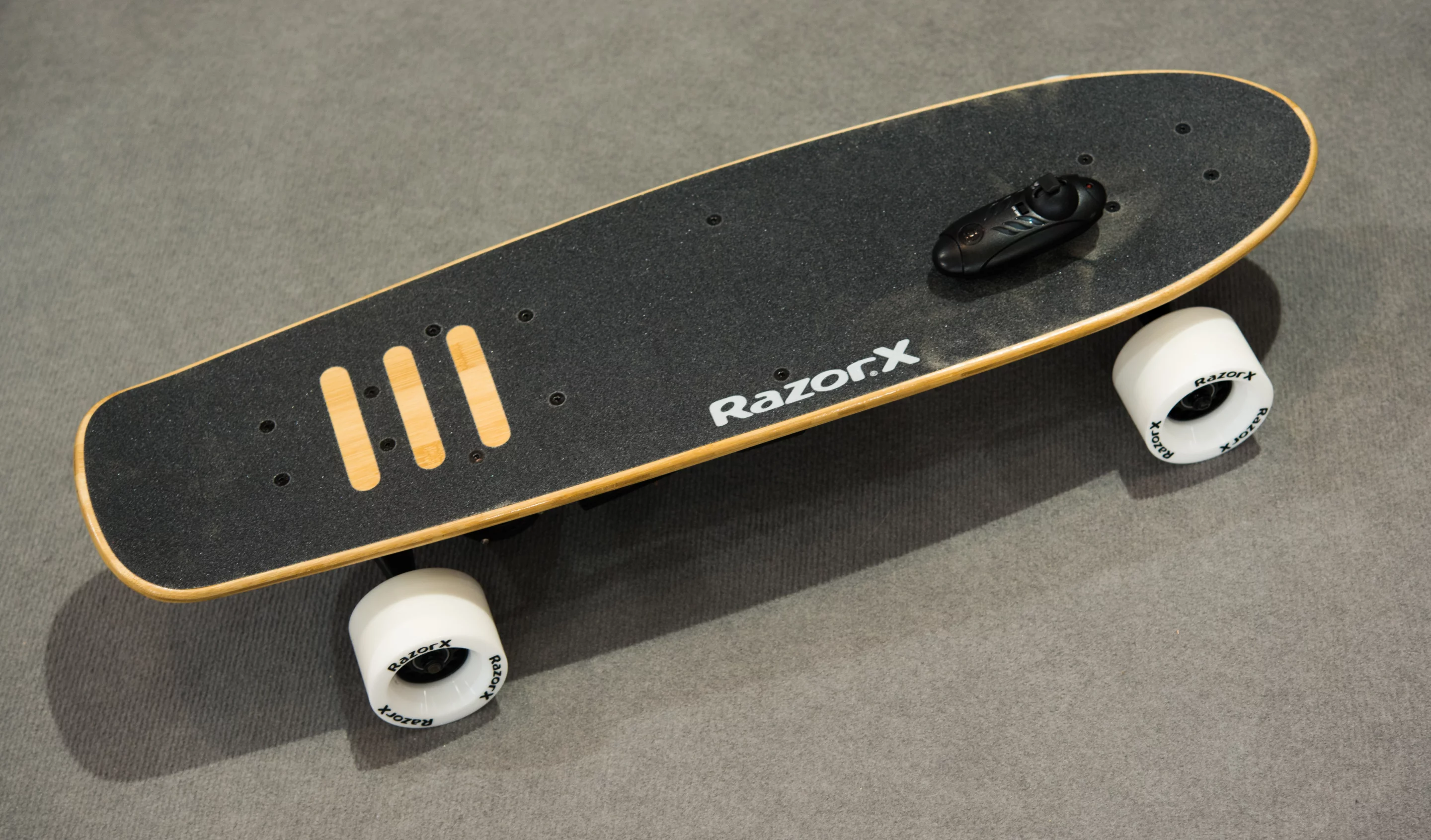 The RazorX Cruiser is a lithium-powered electric skateboard