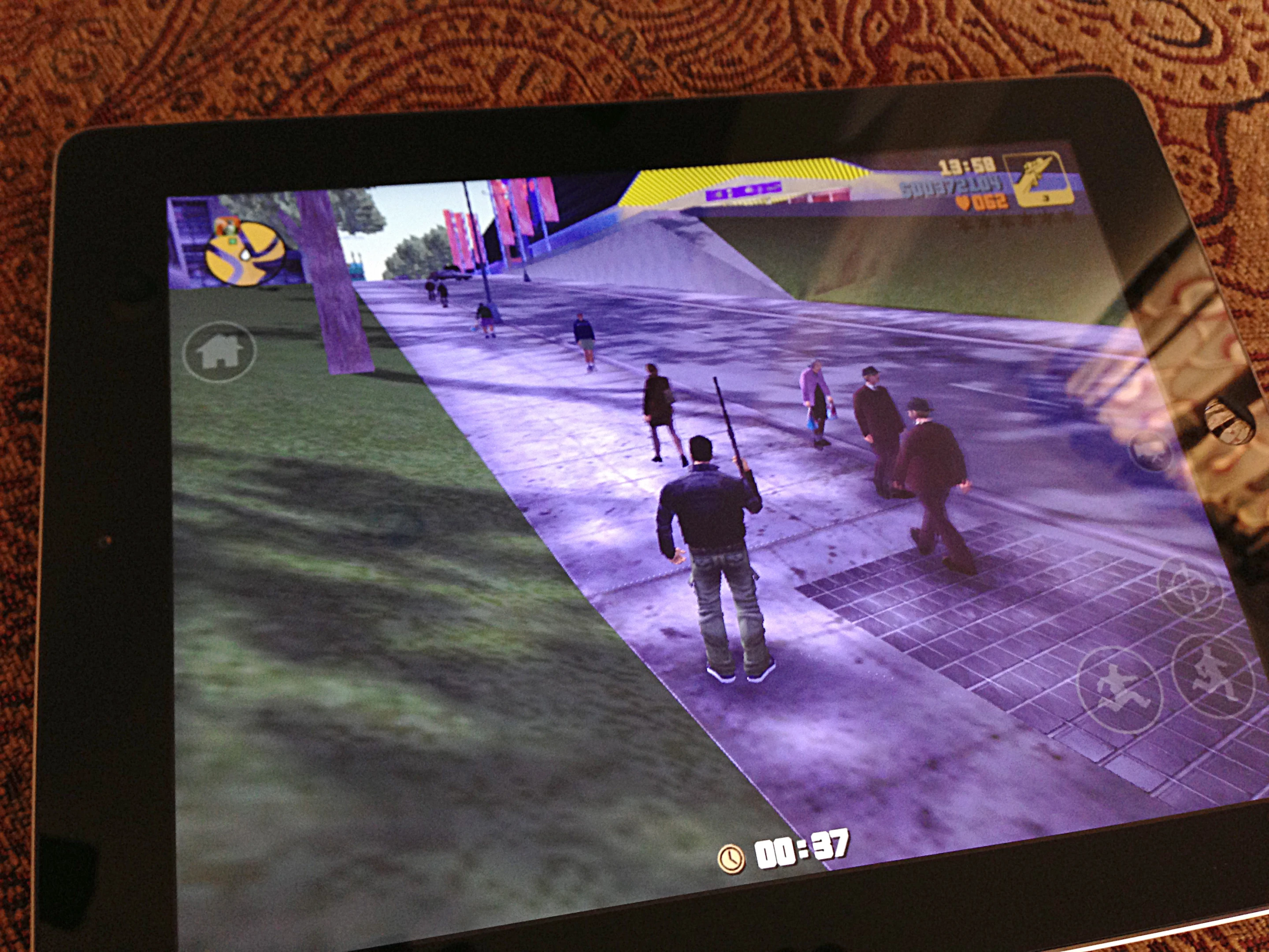 The iPad 4 blazed through GTA 3