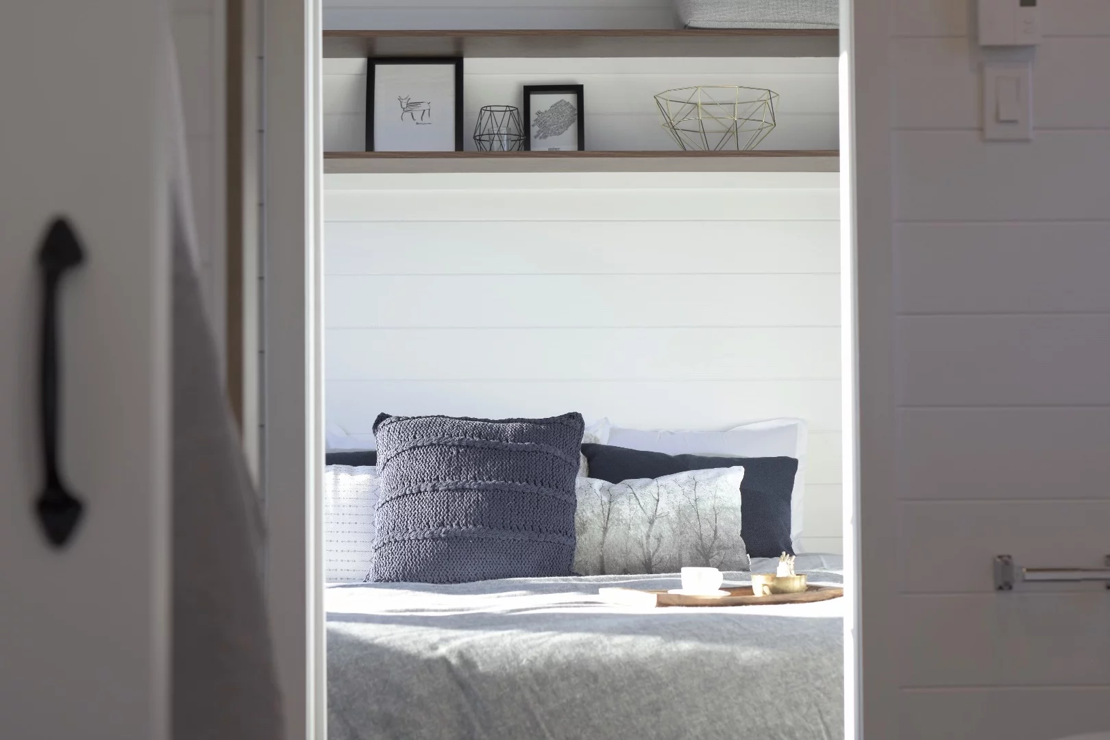 The Magnolia's main bedroom is on the ground floor