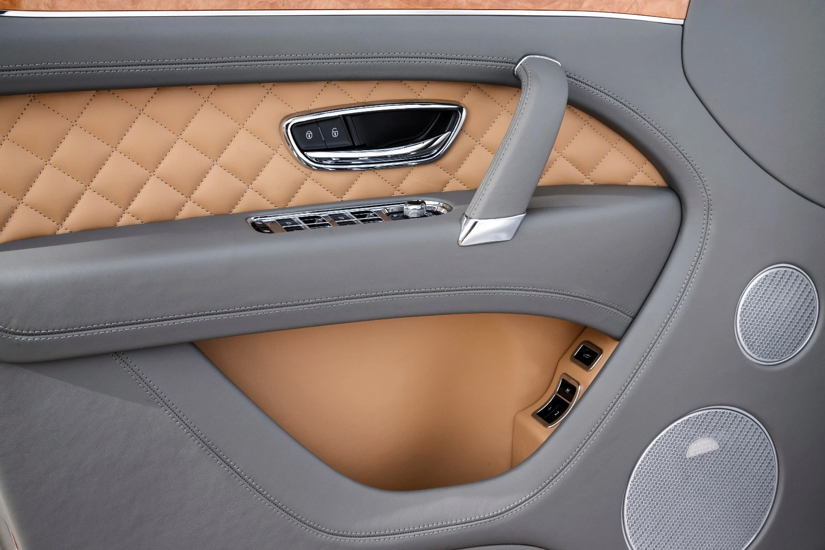 Naim used its Bentley Bentaya speaker grilles as inspiration when styling the casing on the new Naim for Bentley Wi-Fi speakers