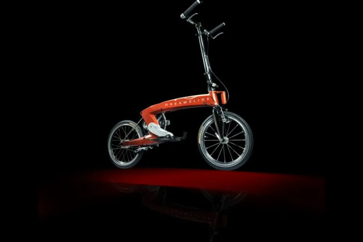 The Dreamslide allows riders to stand while pedaling