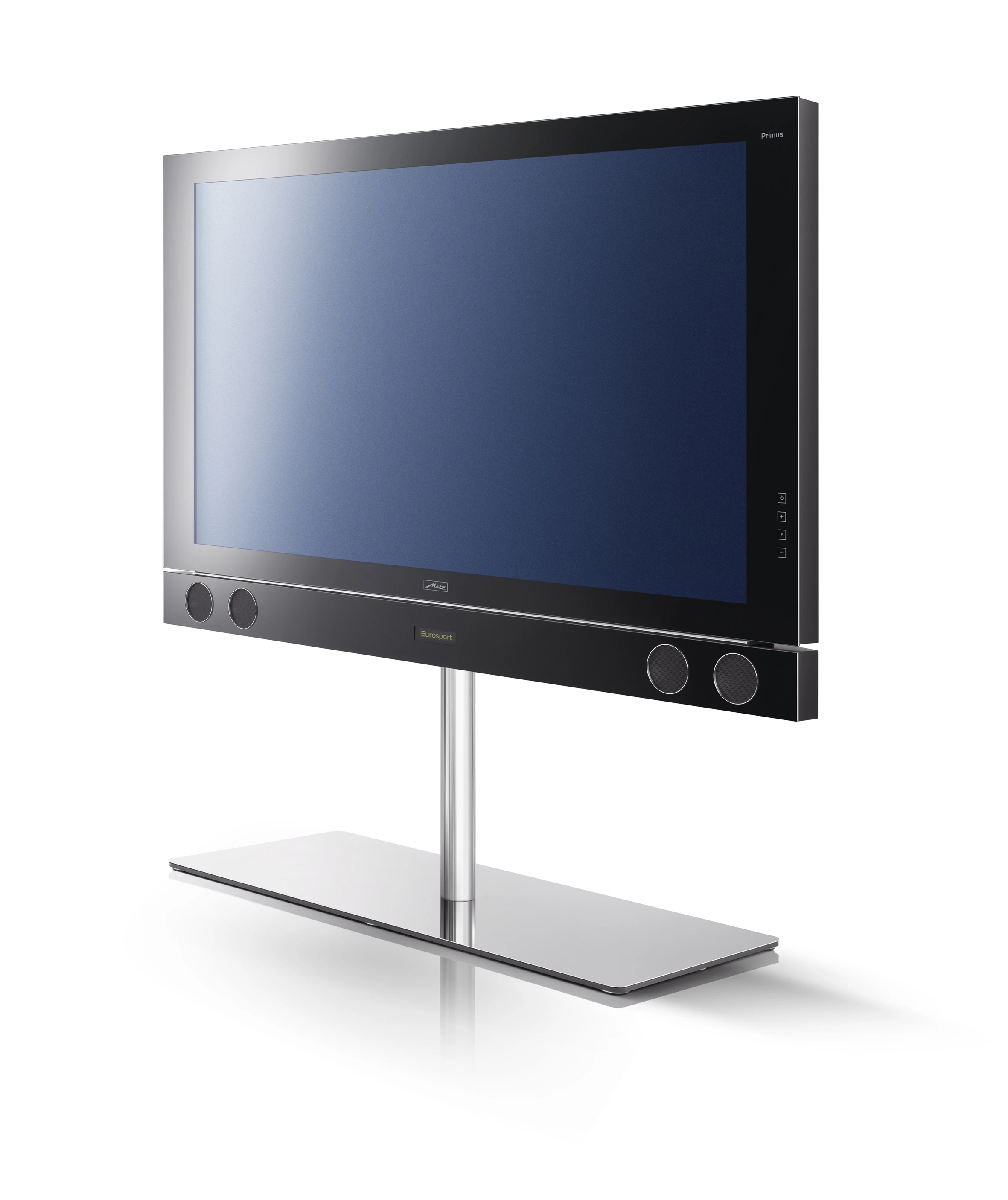 Metz has released its Primus 55 3D Media twin R television, which can convert 2D content to 3D, and has an integrated HD digital recorder