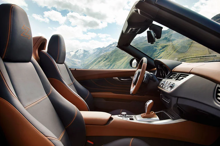 BMW Zagato Roadster interior
