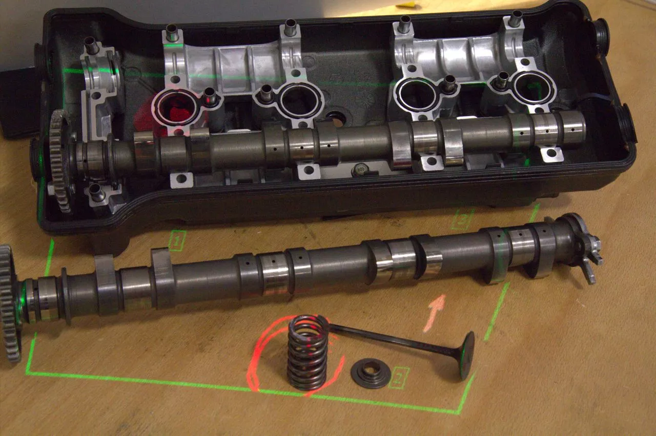 The IBM MRO prototype provides laser projection of information onto the work surface being used by the field engineer (Photo: IBM)