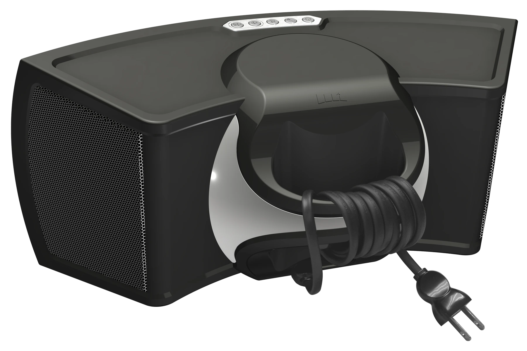 The V600 can also be powered from a wall outlet