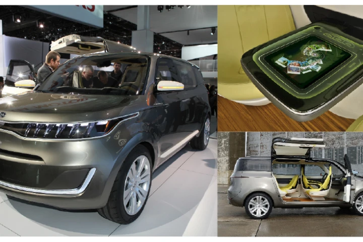 Kia KV7 Concept at the 2011 Detroit Auto Show