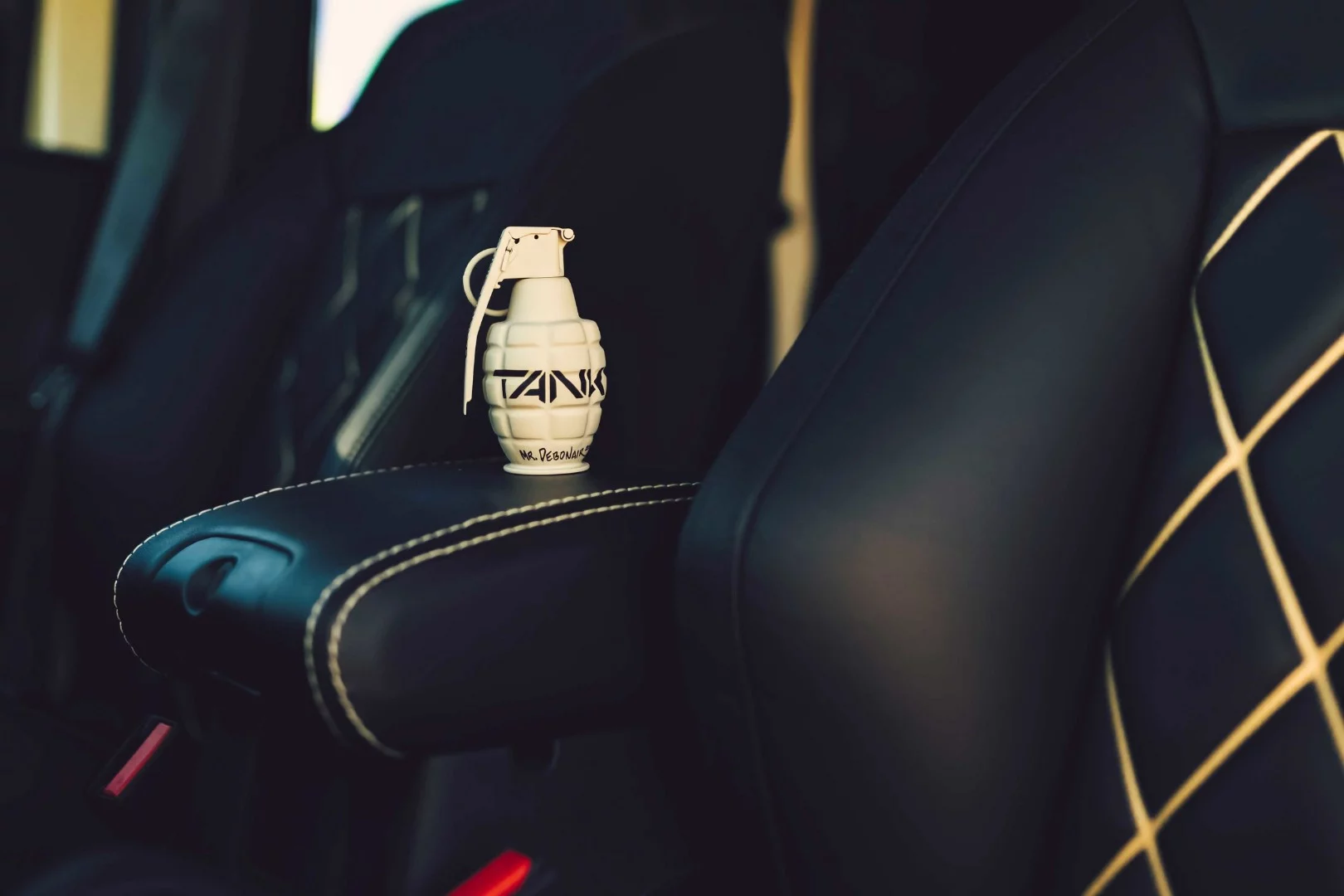 Rezvani Tank Military Edition: that's not a real grenade