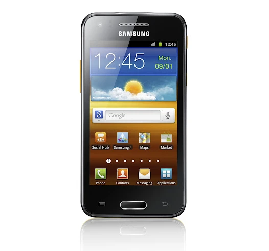 The updated 2012 version of the Galaxy Beam was shown off at Mobile World Congress this year