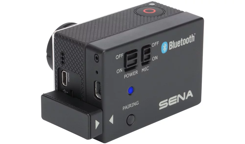 The Pack works with Hero3 and Hero3+ cameras