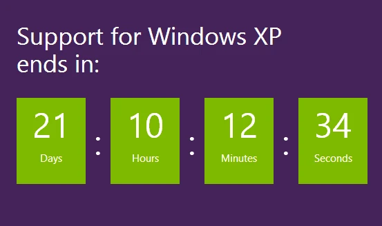 Microsoft is ceasing support for Windows XP on April 8th so it's time to consider your options