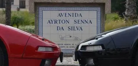Senna owned three Honda NSX vehicles, with the red car being made available to him during his time in Portugal