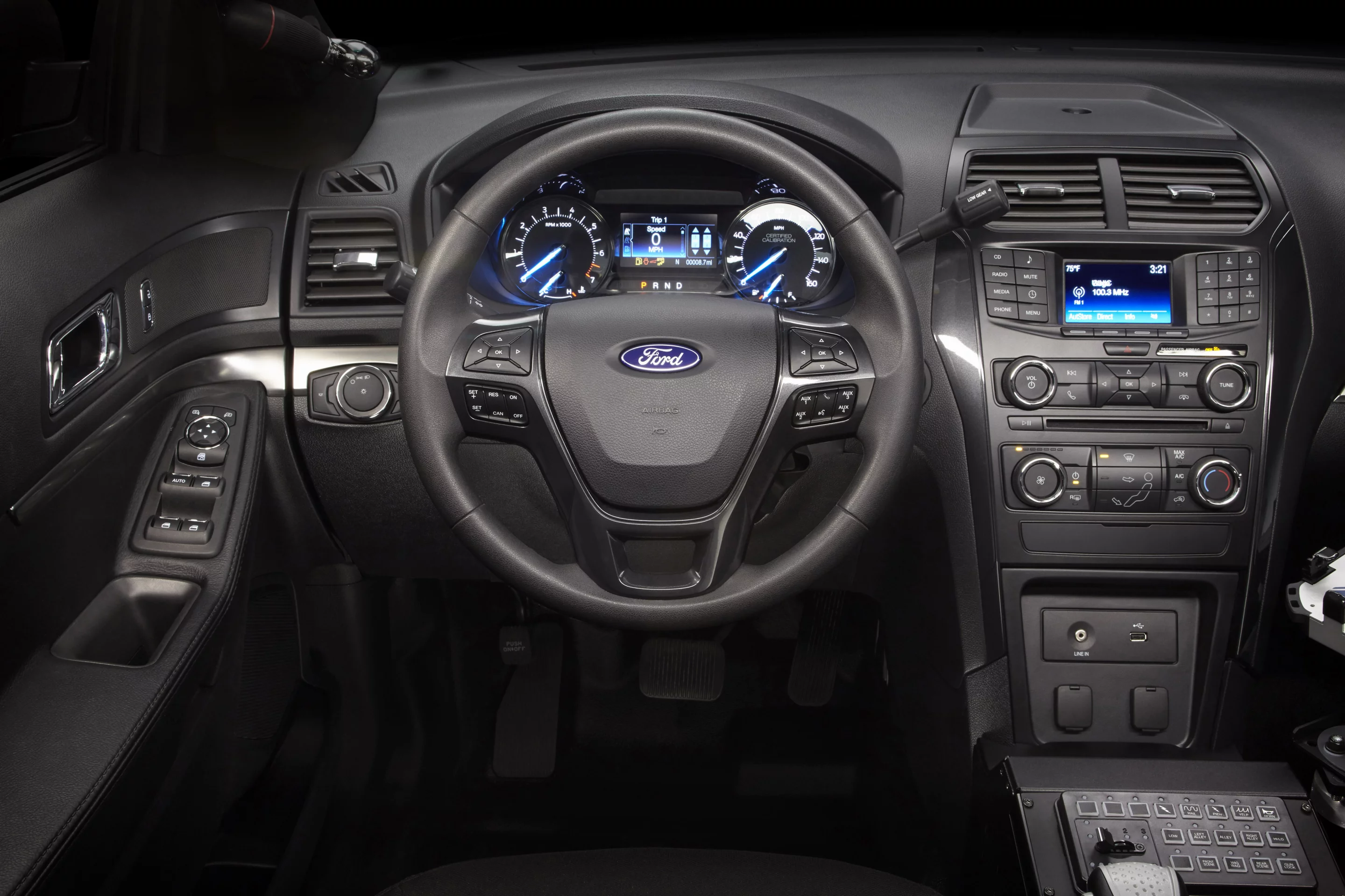 Inside, Ford's SYNC is fitted as standard