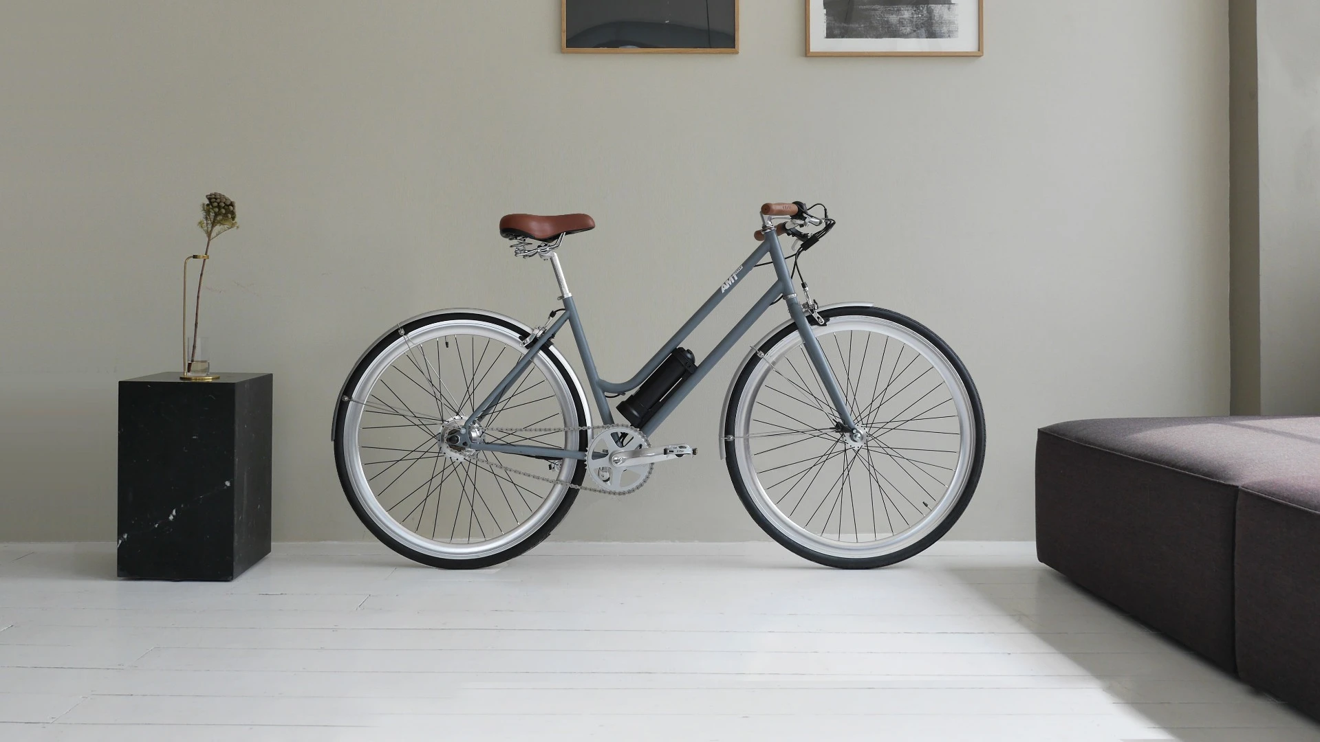 The AM1 comes with a standard diamond frame, or an easy access Step frame