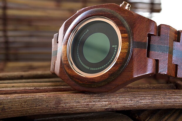 Kisai Maru Wood watch