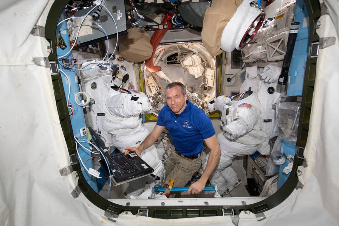 international space station inside