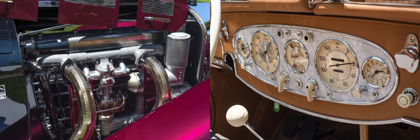 This 1938 Mercedes-Benz 540K Special Roadster by Nawrocki goes to auction on Saturday, July 18, 2015. It is expected to sell for between $1.2 and $1.8 million