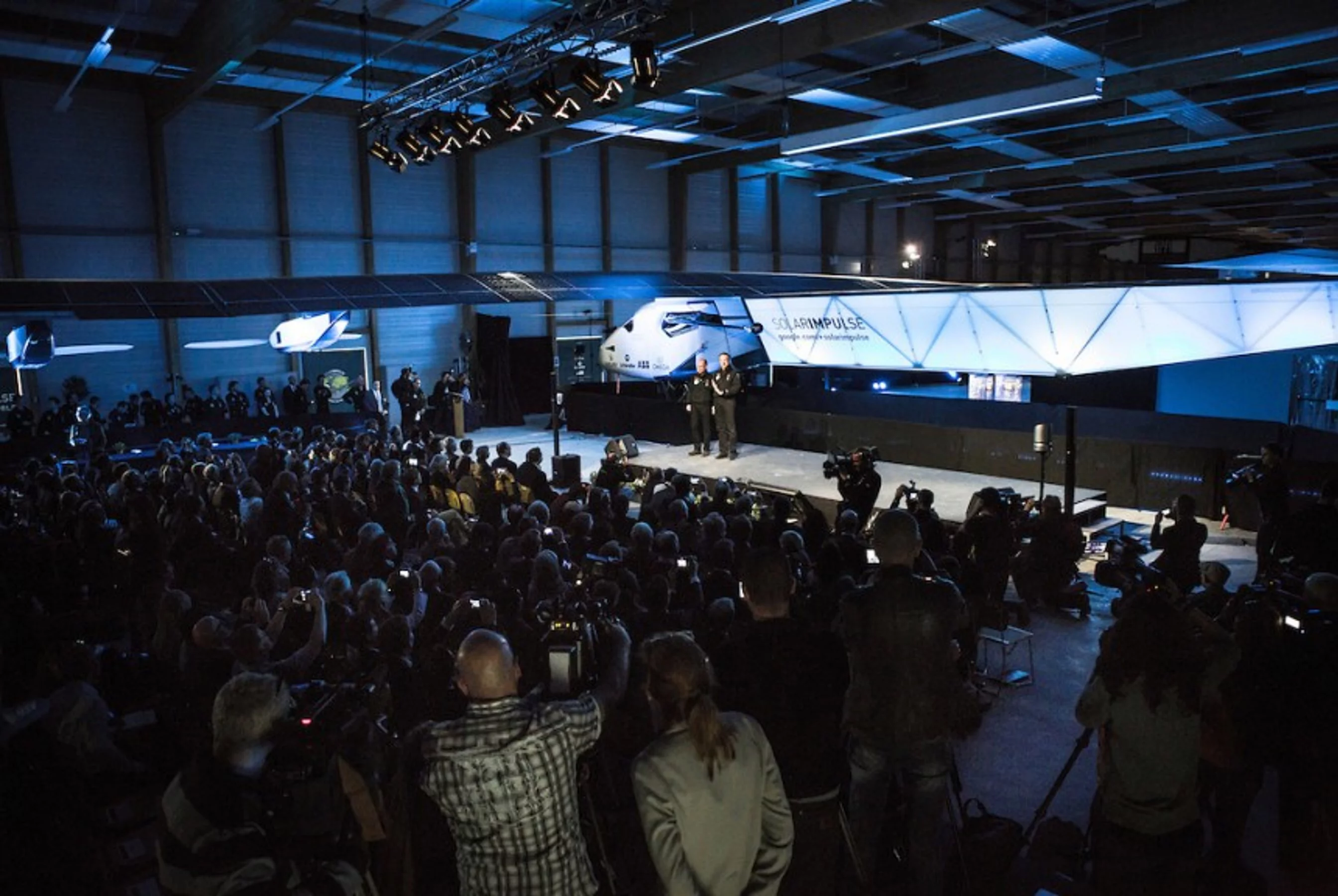 Public début of Solar Impulse 2