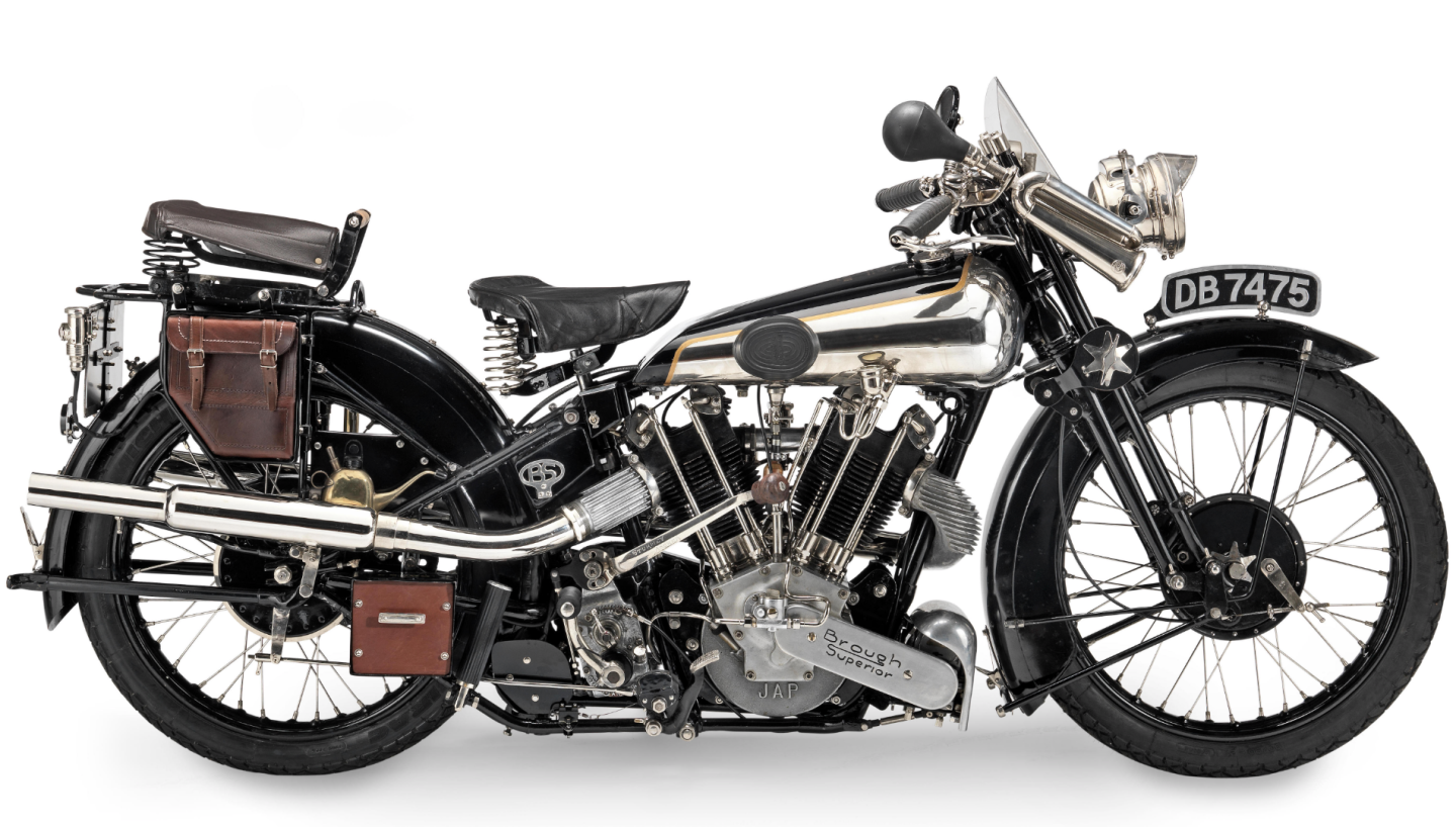 $267,309 | 1926 Brough Superior 1000cc SS100 Alpine Grand Sports | Official Auction Description