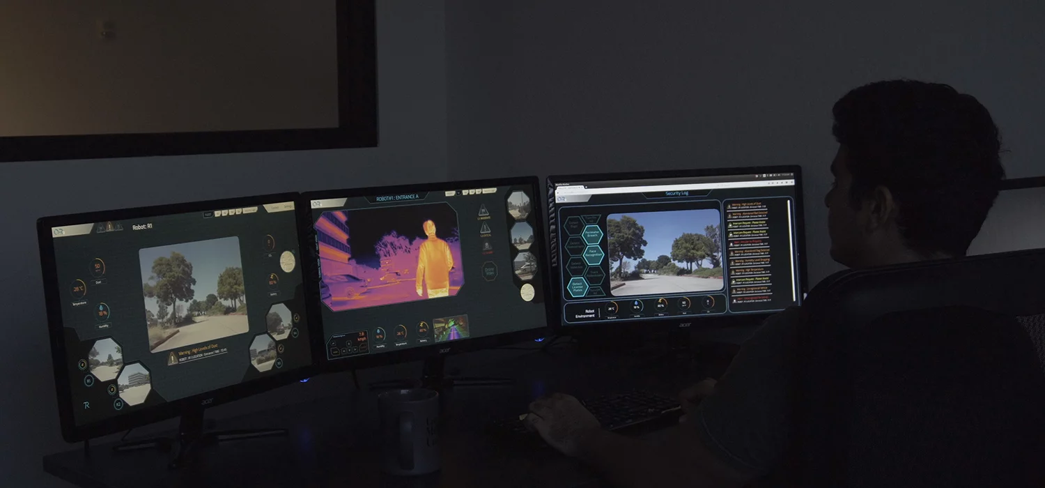 Data can be monitored in real time from control centers and operators can remotely take control of the vehicle if necessary