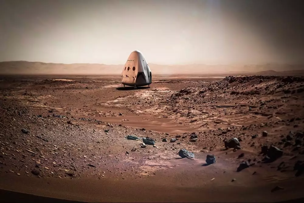 SpaceX plans to send a manned expedition to Mars by 2025