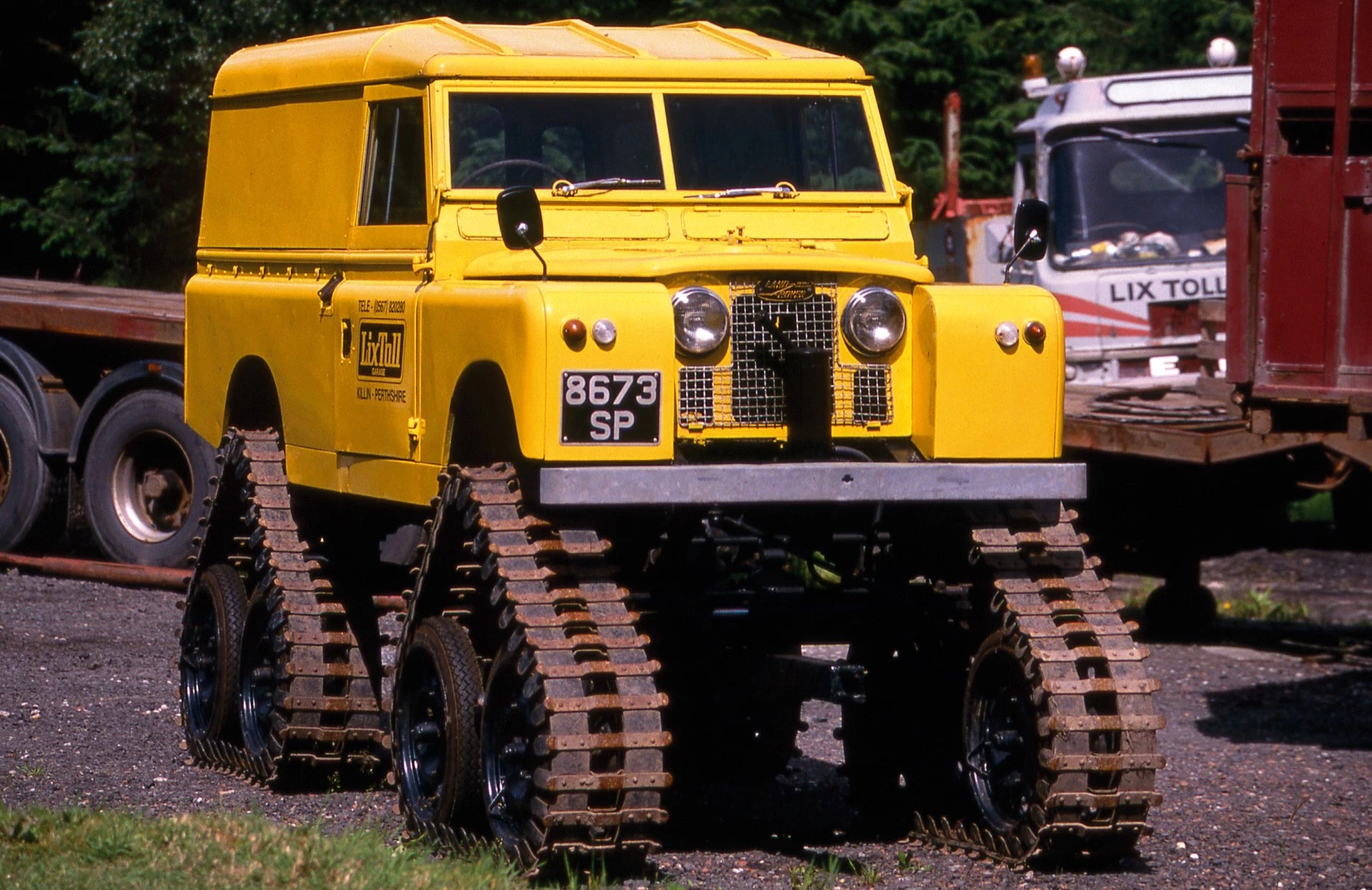 A candidate for gnarliest Land Rover ever: the Series II Cuthbertson