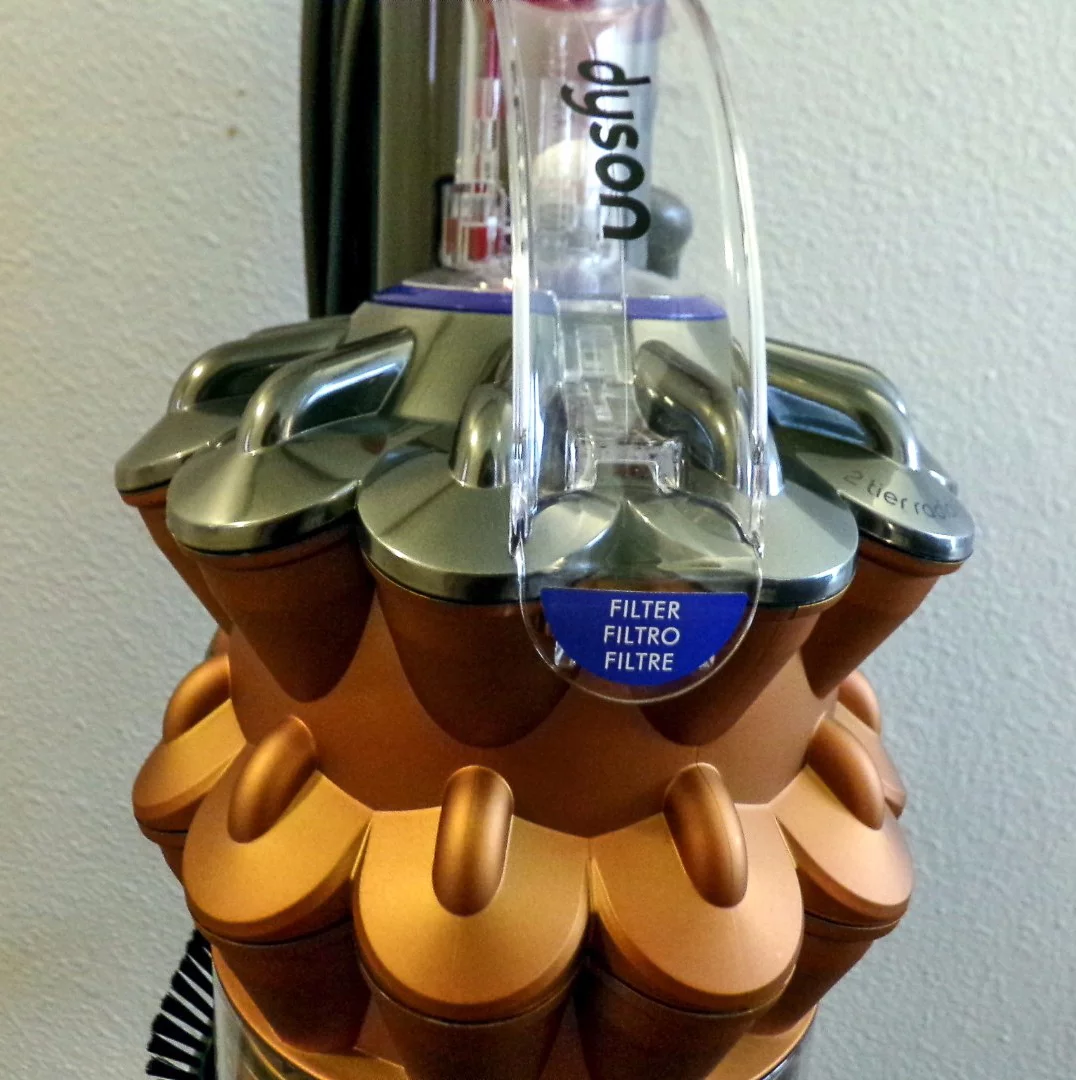 The Dyson Small Ball dust cyclone system