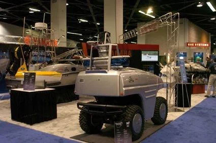 The UGV at the AUSVI show recently