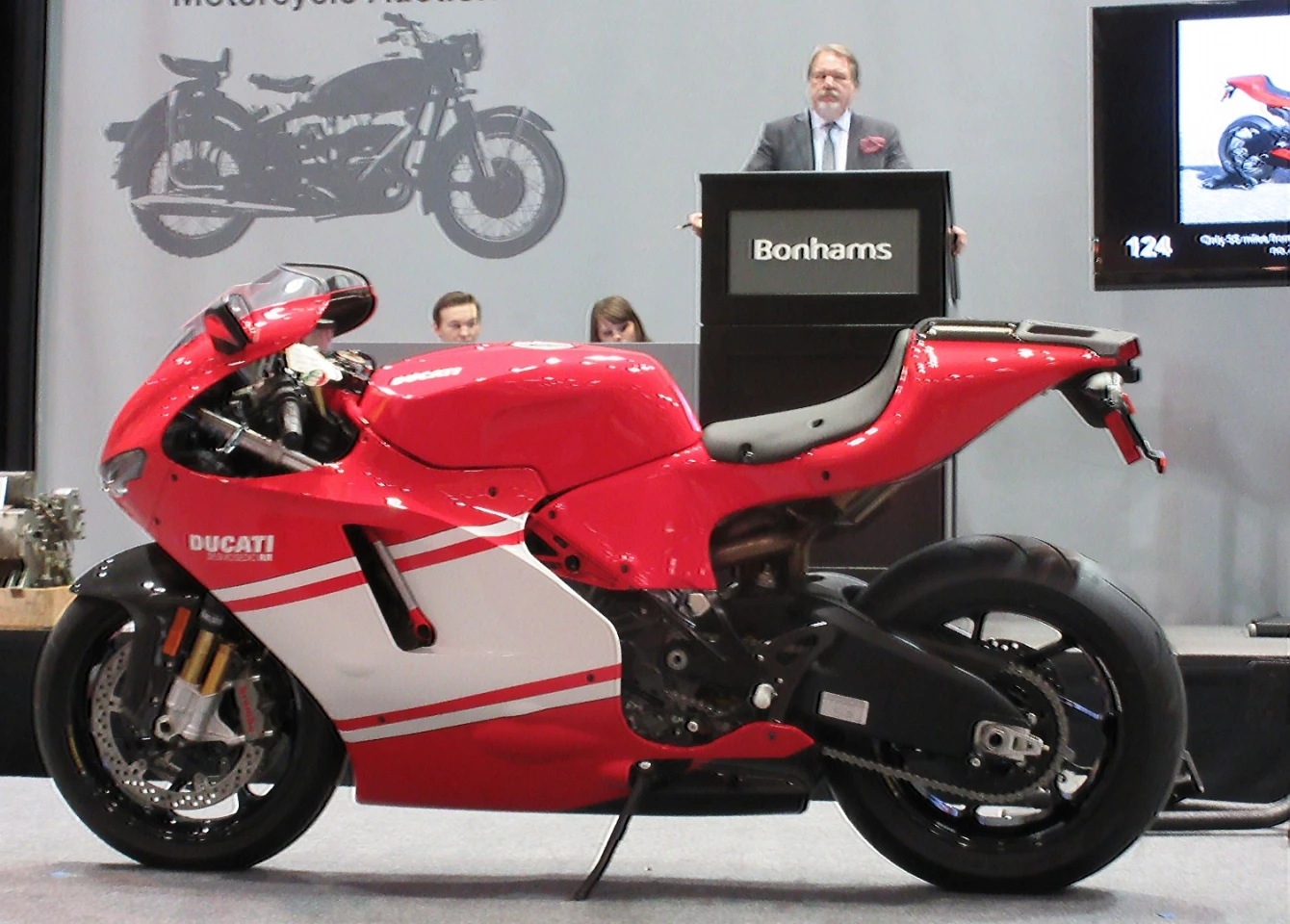 $48,300 – 2008 Ducati Desmosedici - Bonhams Lot 124