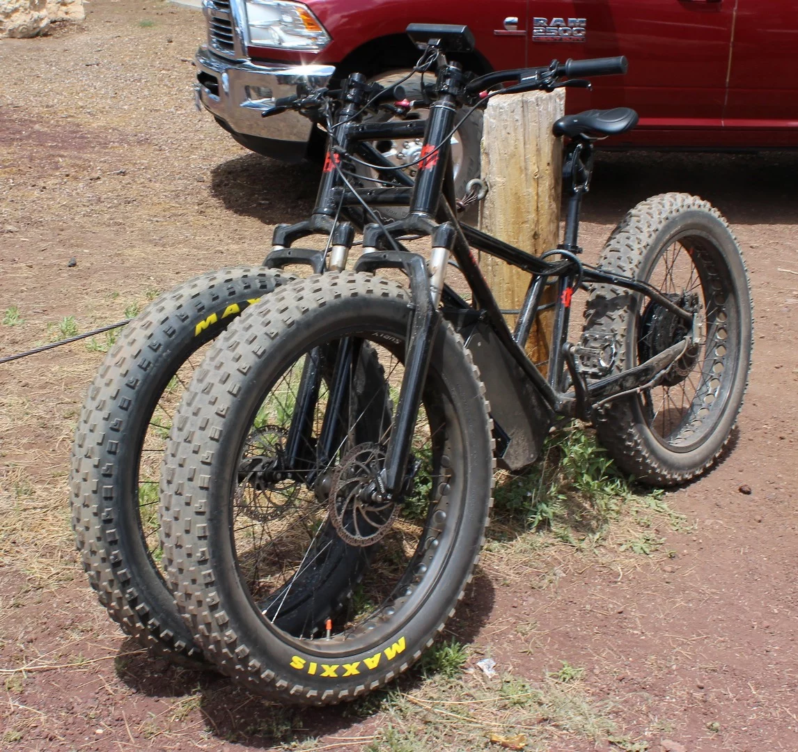 The unique Rungu electric fat bike/trike