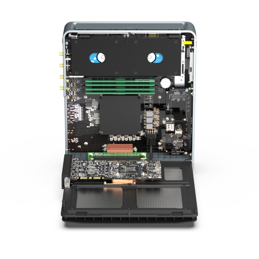 Airtop3 technicians are offered tool-free access to the inside of the aluminum chassis