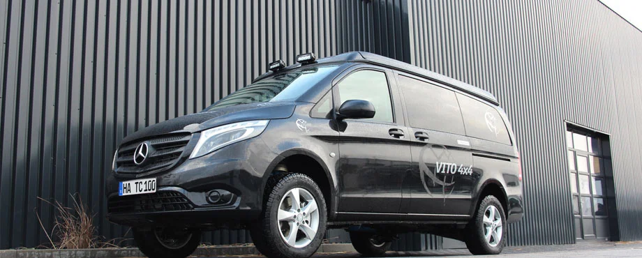 Terra Camper is still finalizing the details of its Mercedes Vito 4x4-based Tecamp