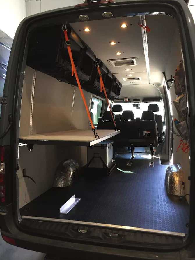 Another interesting piece of Adventure Wagon kit: the Munk Bunk