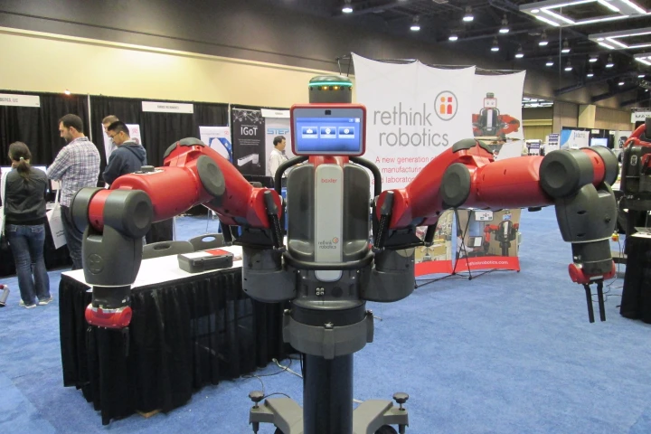 Baxter was among the many advanced robotic systems on display at ICRA 2015