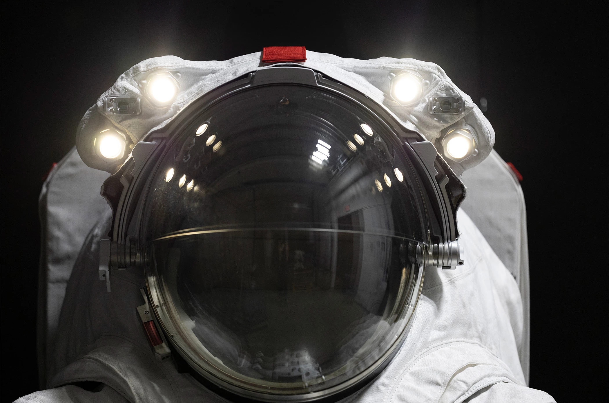 The Axiom suit helmet