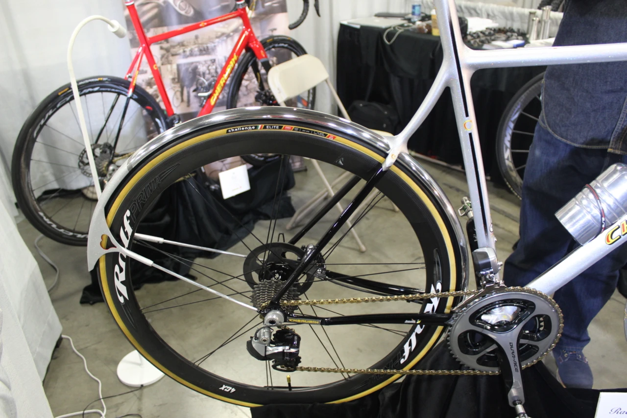 This bike from Cherubim integrates the fenders into the frame