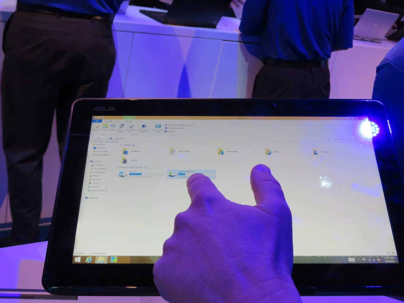 Both operating systems can access the full power of a Core i7 processor