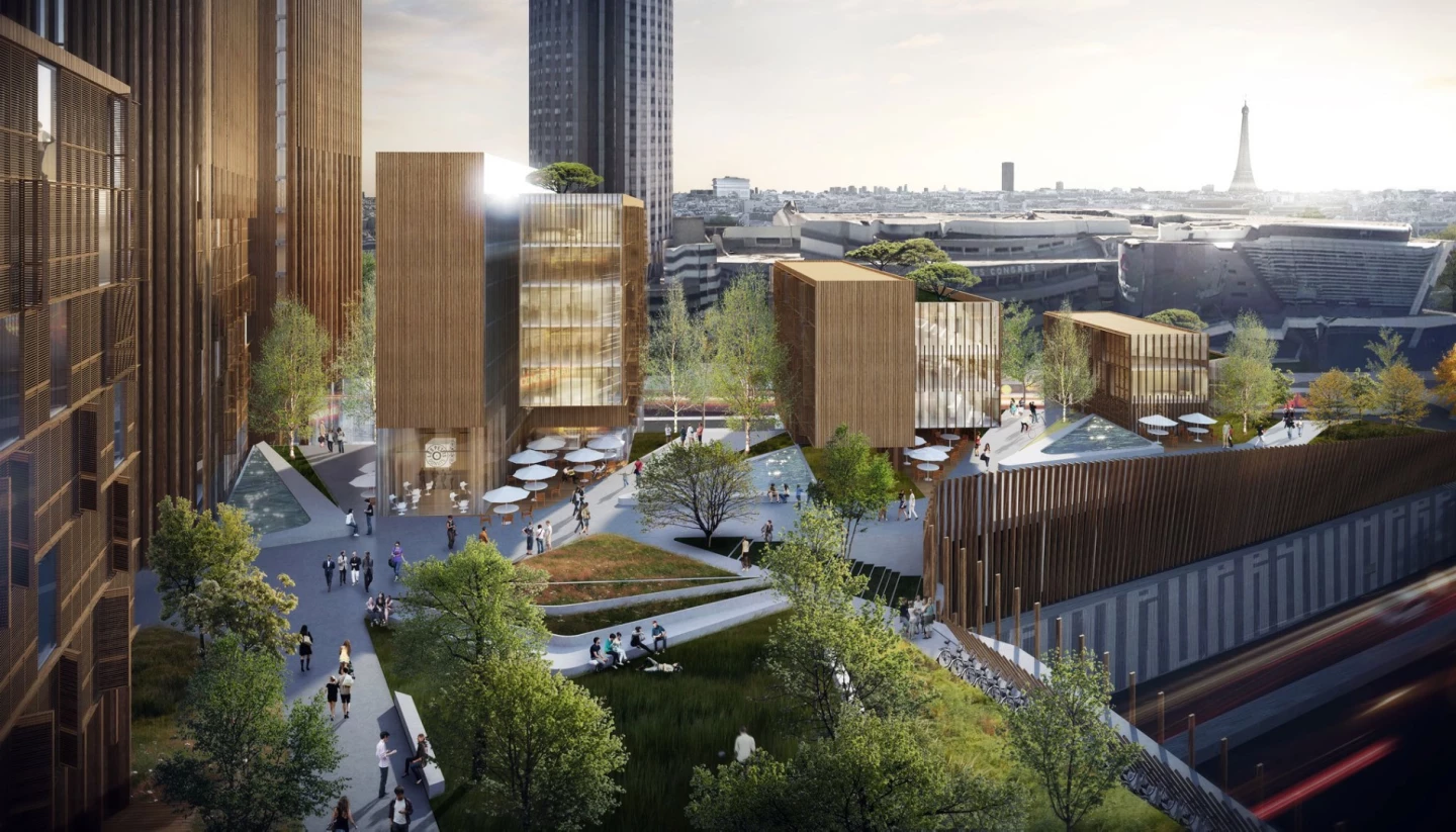 If it goes ahead, the tower would include social housing, a student hotel, market, a bus station, and e-car charging points