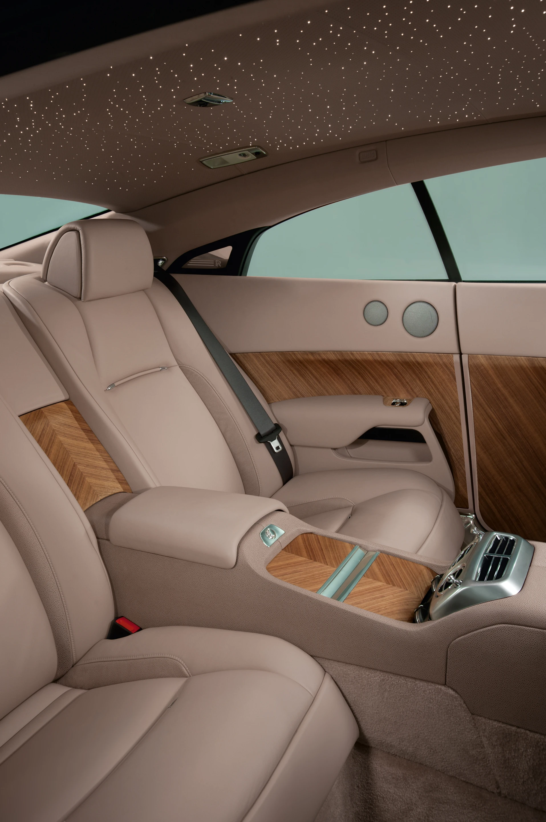 The Rolls Royce Wraith interior