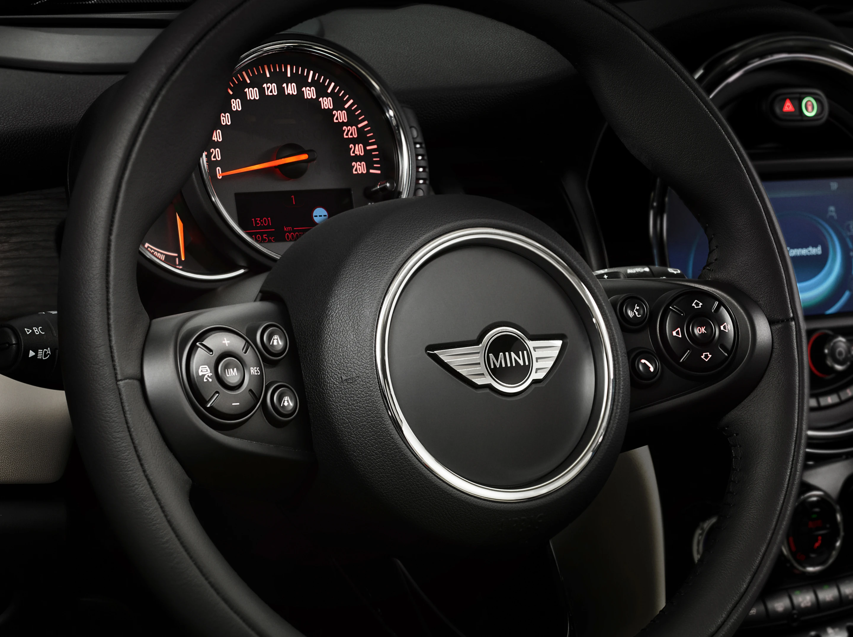 Mini Cooper steering column with power on