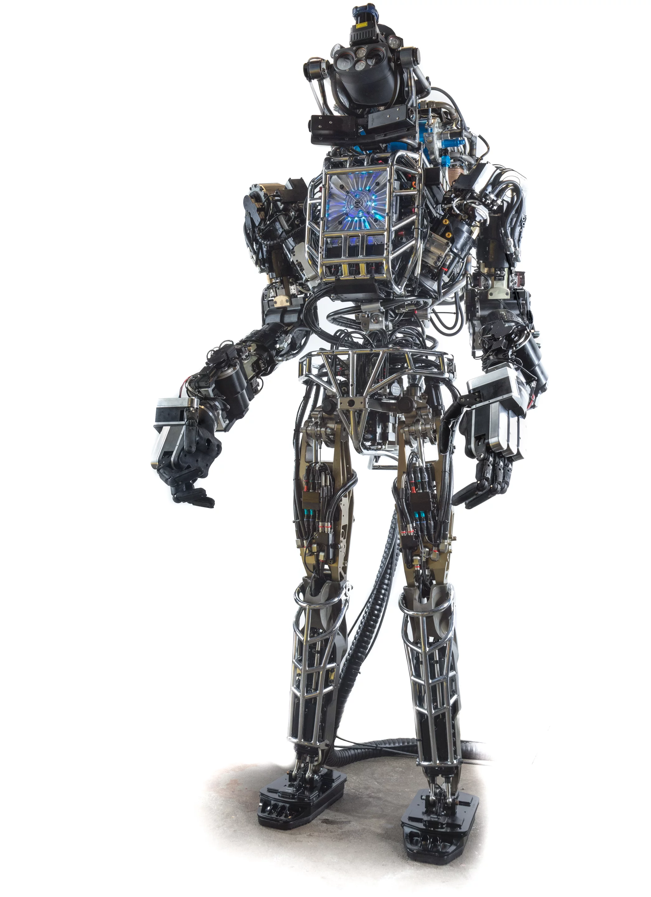 Boston Dynamics developed the ATLAS humanoid robot with funding from DARPA