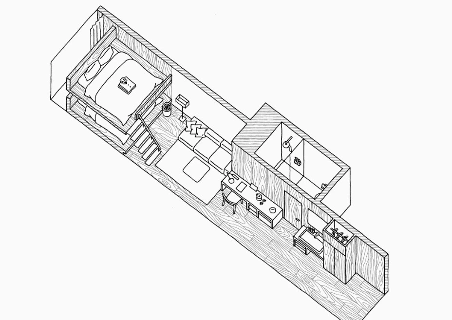 Muji Hotel room Type G