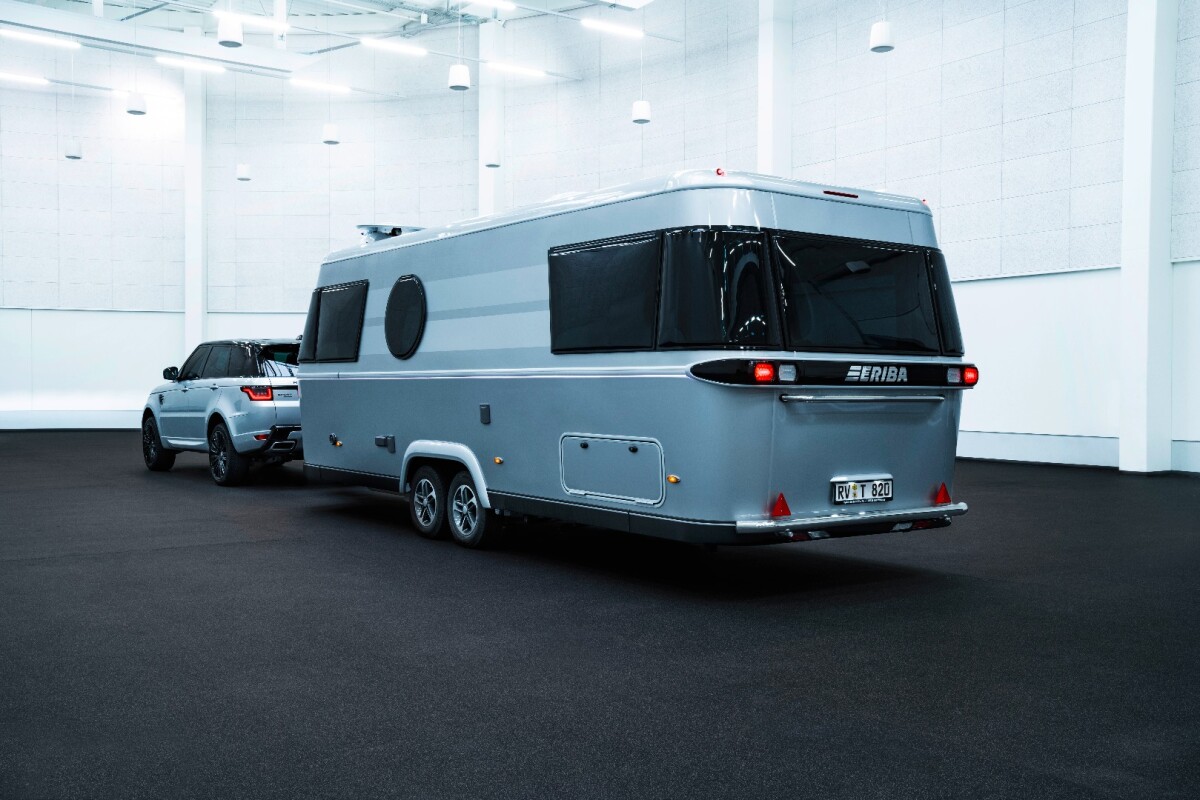 Thor already has plenty of large caravans, but the Eriba Touring 820 could be a sleeker, more stylish option for its US lineup