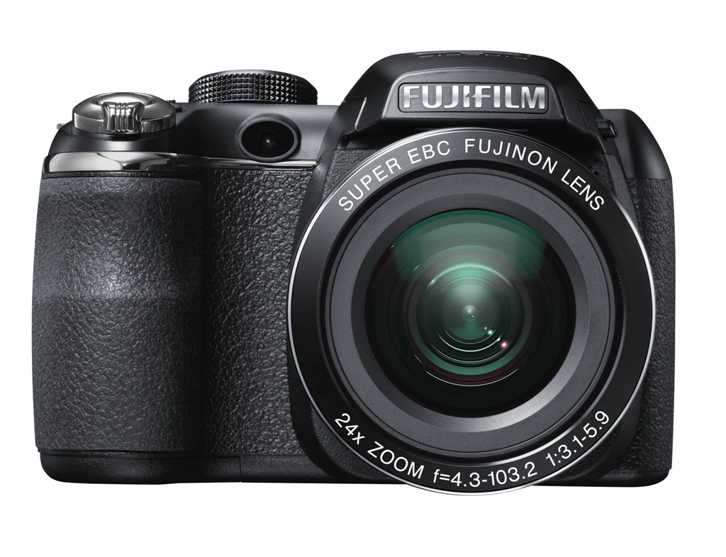 The Fujifilm FinePix S4200 front view
