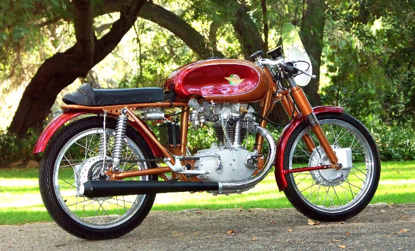 A rare 1959 Ducati 175cc F3 Production Racer, one of perhaps as few as just twelve 175cc bikes built, sold for US$ 89,700 at Las Vegas in January, 2015.