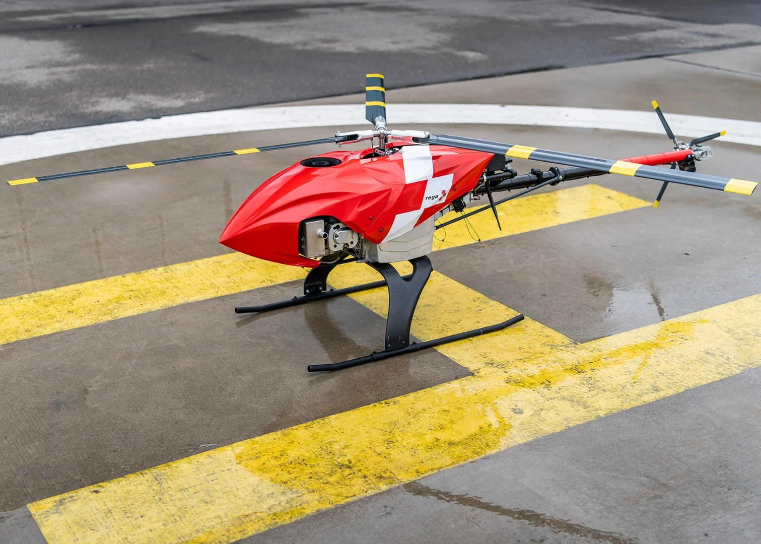 Already 18 months in development, the Rega drone should be ready to deploy next year